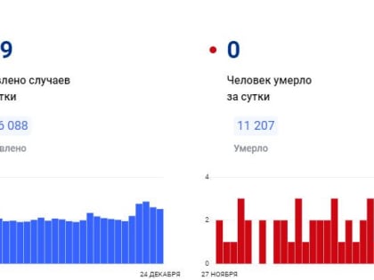 В Красноярском крае за сутки коронавирус обнаружен у 119 человек