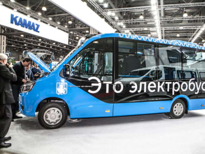 На московской выставке BW Expo 2022 показали электро-маршрутку GAZelle e-NN