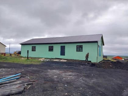 В посёлке Носок строят девять трёхквартирных домов