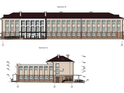 В Красноярске реконструируют здание школы №86 на улице Лизы Чайкиной