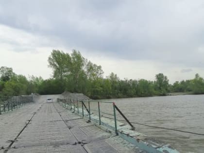 Вниманию ачинцев! Движение по понтонной переправе будет временно ограничено