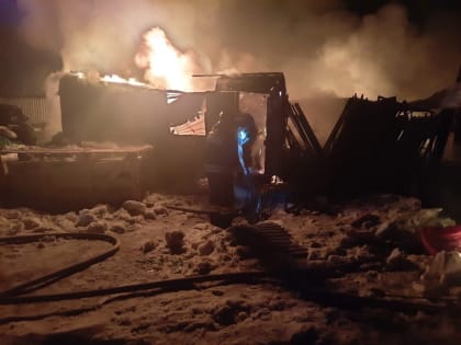 В Красноярском крае 4 человека погибли в результате пожара в вагончиках