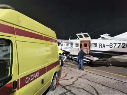 За год санитарная авиация эвакуировала 2 971 жителя Красноярского края