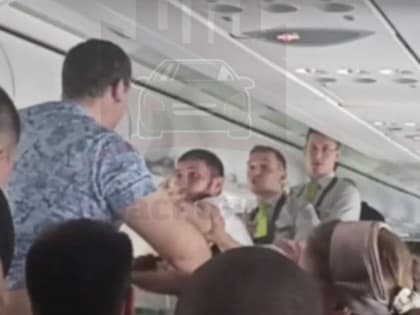 На борту самолета Красноярск-Москва подрались пассажиры