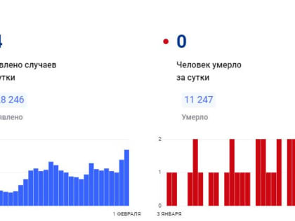 В Красноярском крае за сутки коронавирус был обнаружен у 84 человек