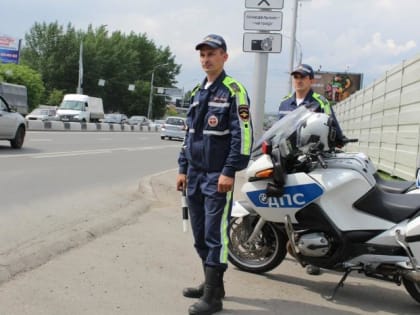 В Красноярске началась охота на мотоциклистов