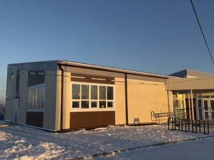 Завершено строительство досугового центра в селе Преображенка, Ачинского района