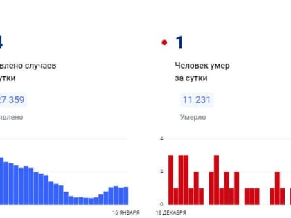 В Красноярском крае за сутки коронавирус был обнаружен у 54 человек