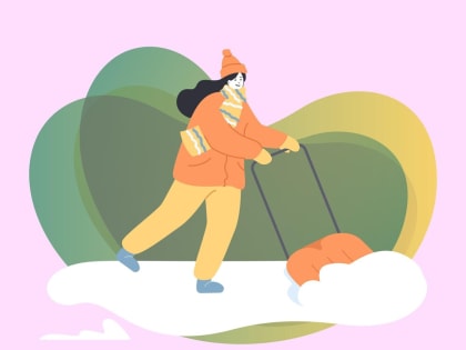 В Красноярск пришла оттепель