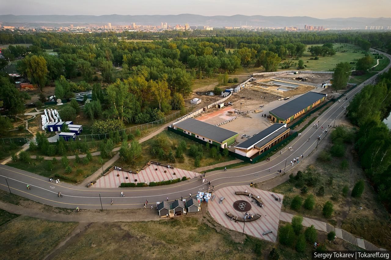 Бассейн развлекательный комплекс Красноярск Татышев