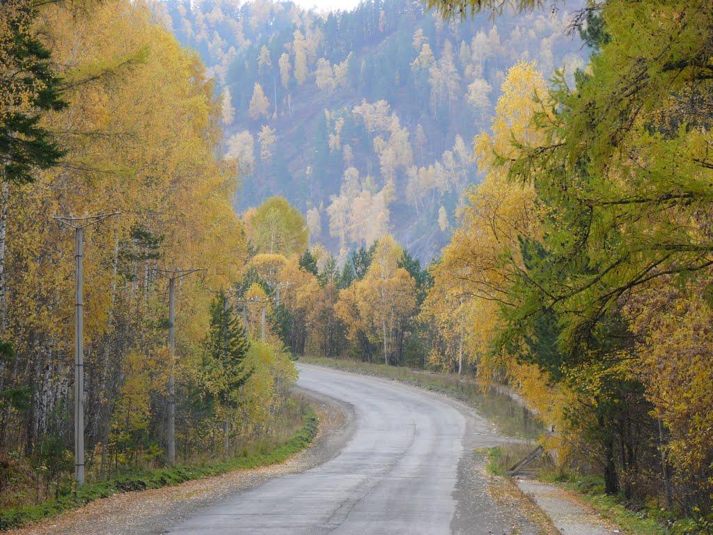 Красноярск в октябре фото