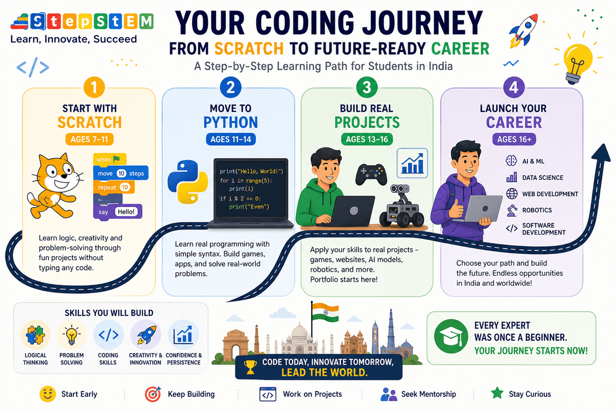 Conclusion: The Best First Programming Language Is the One Your Child Actually Builds With - StepSTEM Blogs