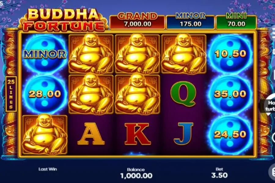 Buddha Fortune Hold and Win