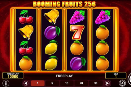 Booming Fruits 256 gameplay image