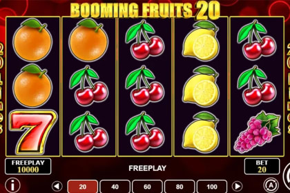 Booming Fruits 20 gameplay image