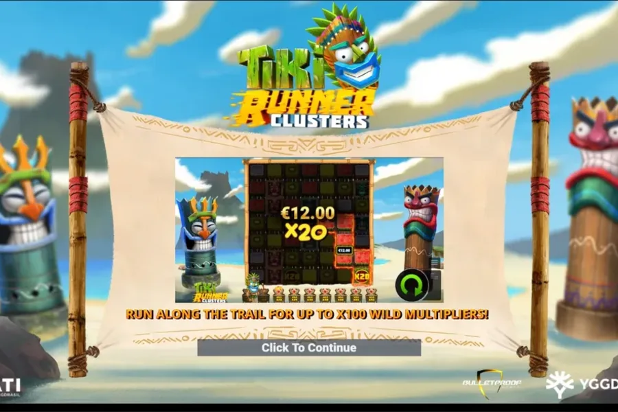 Tiki Runners Clusters