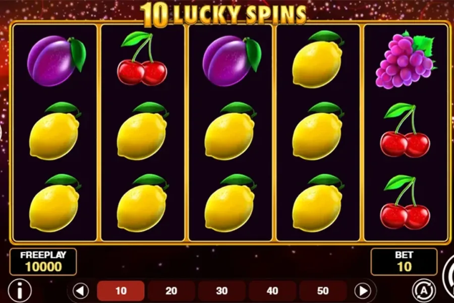 10 Lucky Spins