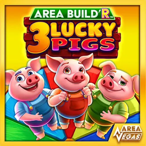 Area Build'R 3 Lucky Pigs