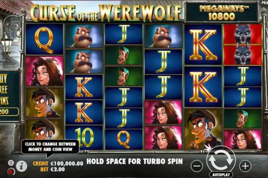 Curse of the Werewolf Megaways
