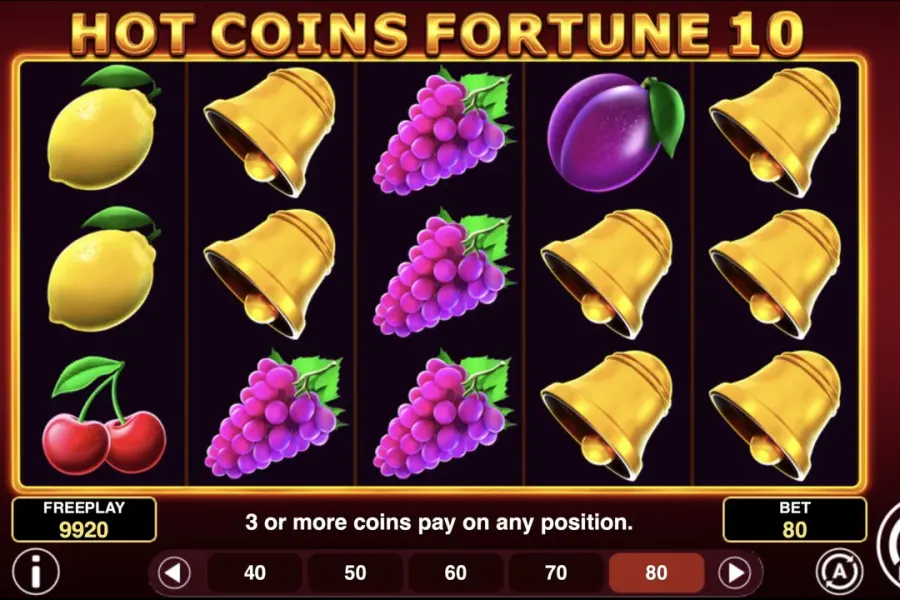 Hot Coins Fortune 10