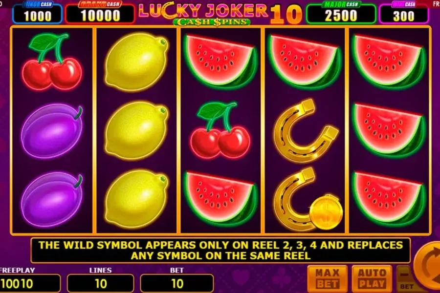 Lucky Joker 10 Cash Spins