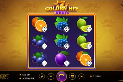 777 Golden Hit Dice gameplay image