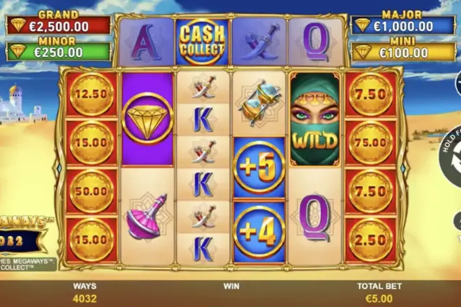 Sahara Riches Megaways Cash Collect