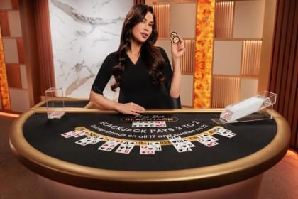 Free Bet Blackjack gameplay image