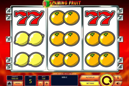 Flaming Fruit gameplay image