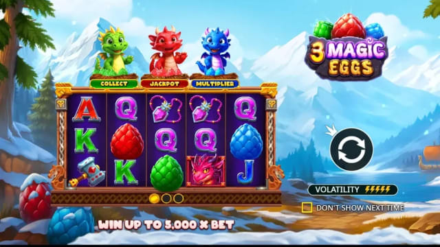 3 Magic Eggs