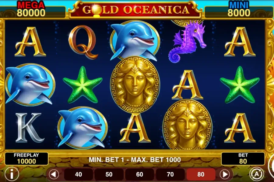 Gold Oceanica Hold And Win