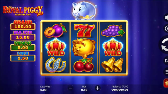3x3 Royal Piggy Hold the Spin