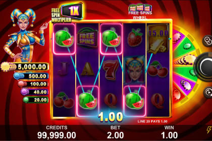 Joker Bonanza Cash Spree gameplay image