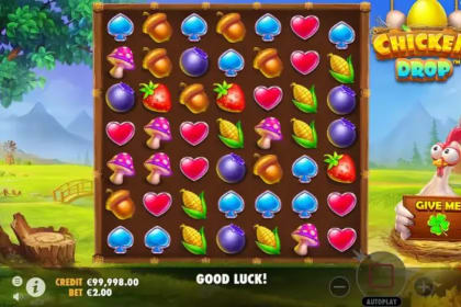 Chicken Drop gameplay image