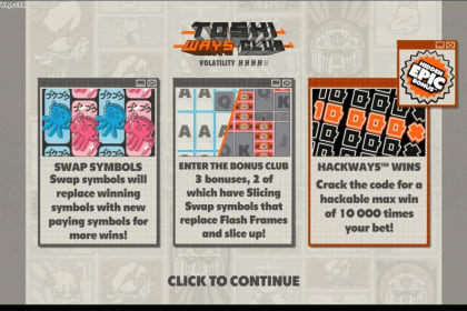 Toshi Ways Club gameplay image