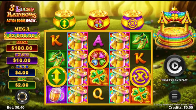 3 Lucky Rainbows Action Boost Max