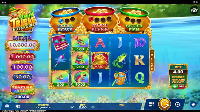 Fishin' Triple Pots of Gold Power Combo