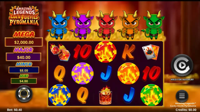 Amazing Legends Lucky Devils Pyromania