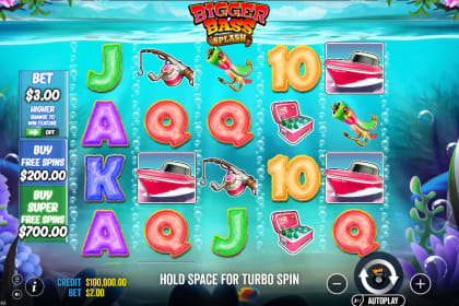 Bigger Bass Splash gameplay image