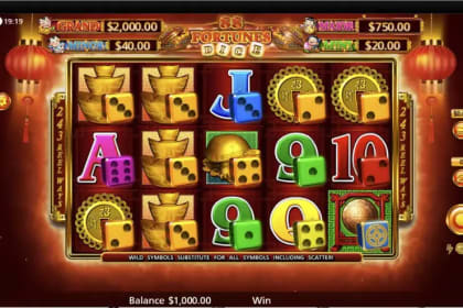 88 Fortunes Dice gameplay image