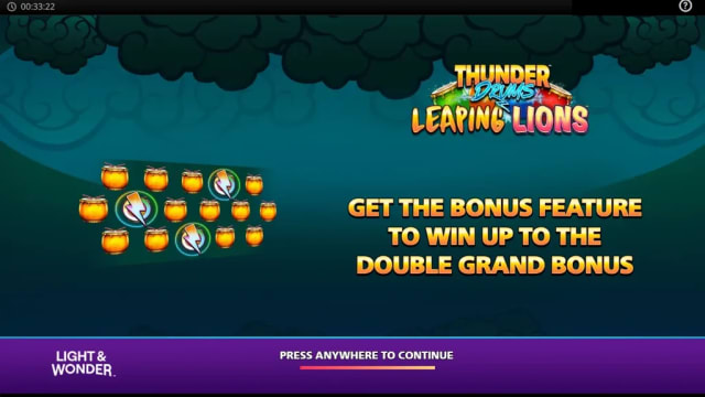 Thunder Drums Leaping Lions