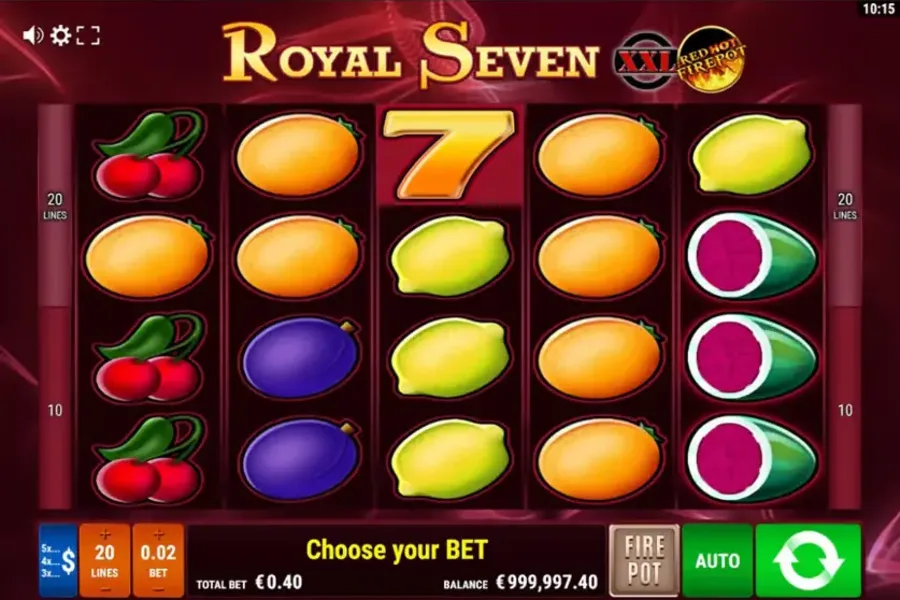 Royal Seven XXL - Red Hot Firepot