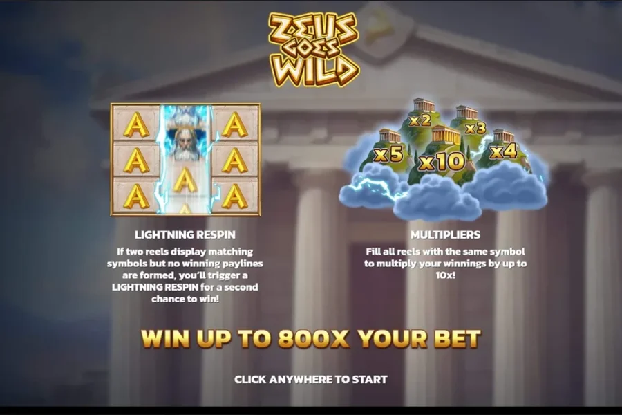 Zeus Goes Wild