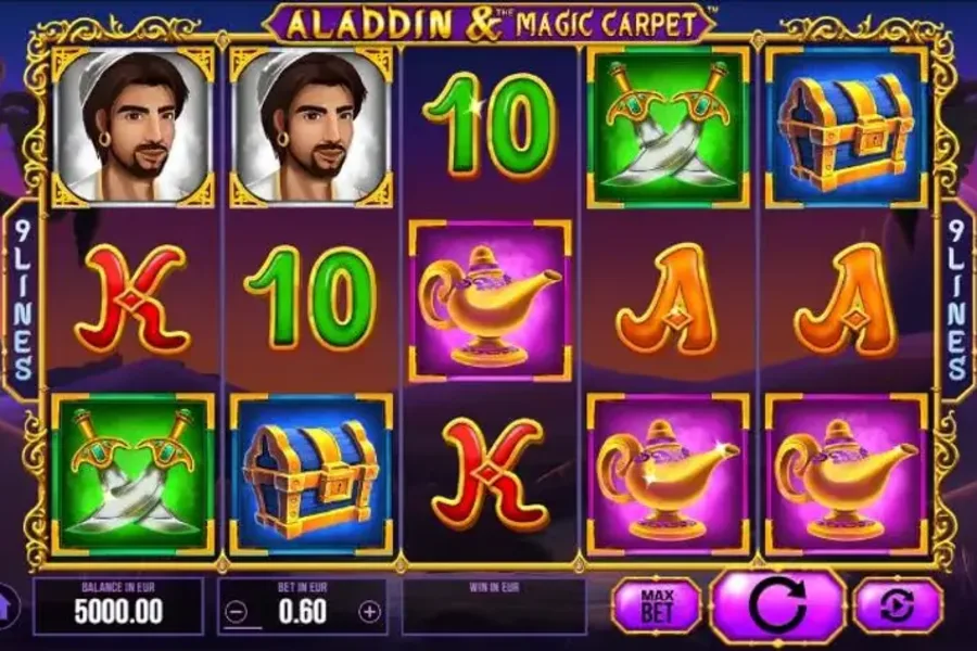 Aladdin and The Magic Carpet
