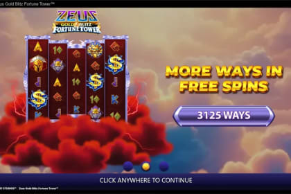 Zeus Gold Blitz Fortune Tower gameplay image