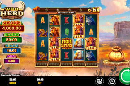 Wild Herd Stampede Stacks gameplay image