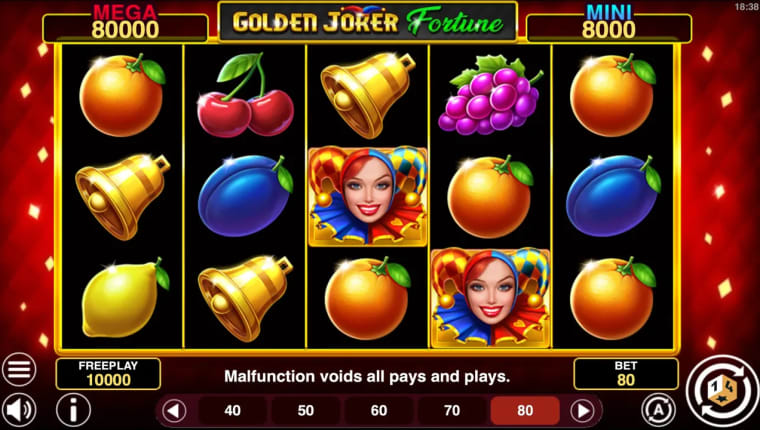 golden joker fortune gameplay image
