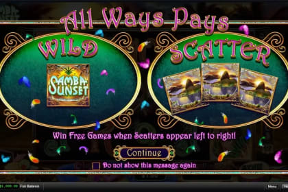 Samba Sunset gameplay image