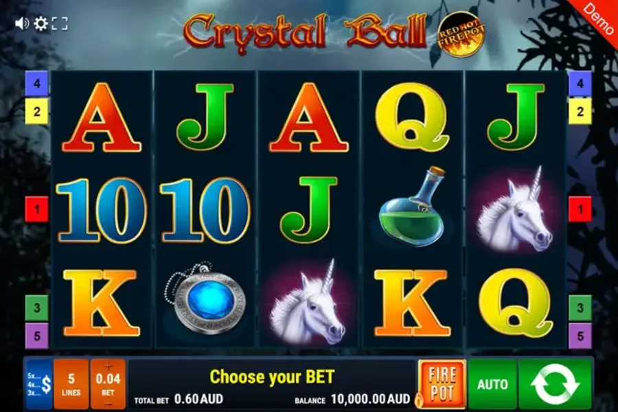 Crystal Ball - Red Hot Firepot