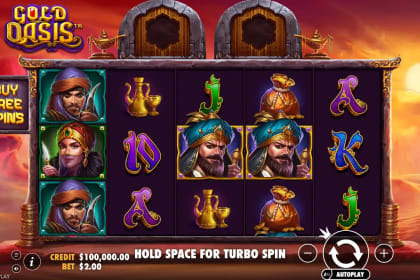 Gold Oasis gameplay image